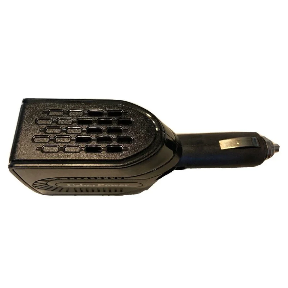 Cyber Power 120 Watt Peak 2 In 1 Mobile Power Inverter A/C USB Other Chargers To